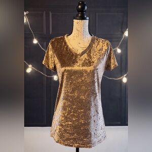 Velvet Gold Women's Top